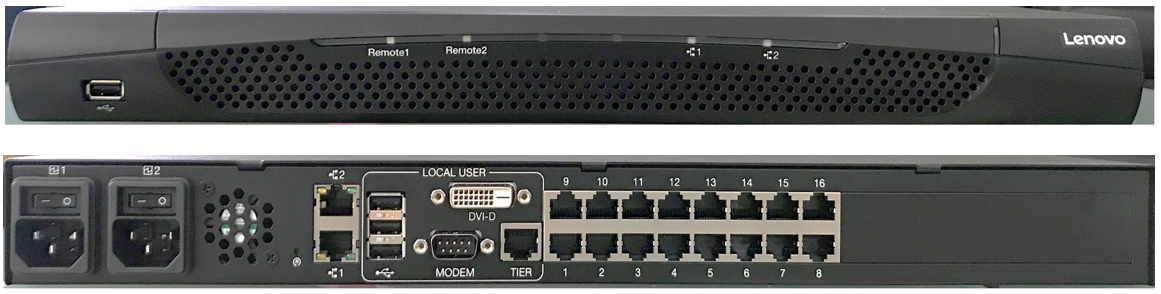 Lenovo ThinkSystem Digital 2x1x16 KVM Switch