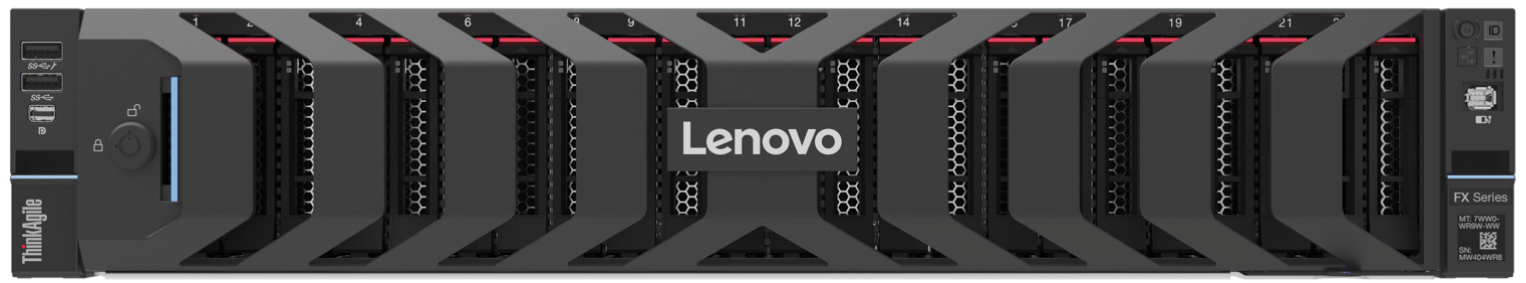 Lenovo ThinkAgile VX with 2.5-inch drive bays