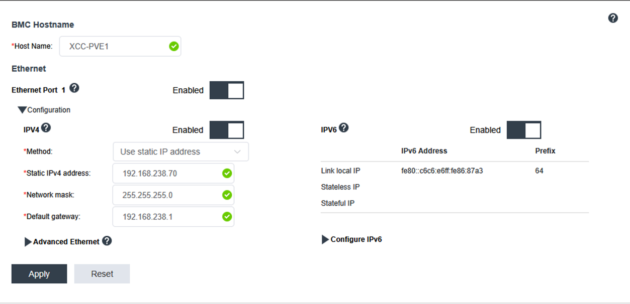 OS IP address