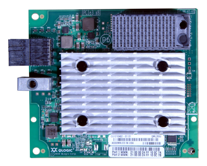 ThinkSystem QLogic QML2692 Mezz 16Gb 2-Port Fibre Channel Adapter